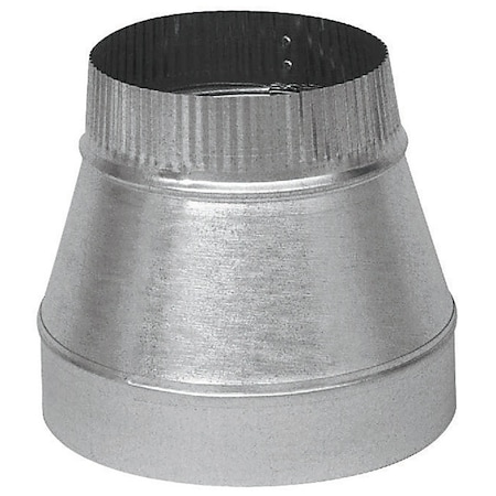 Imperial Mfg Imperial 9 in. D X 8 in. D Galvanized Steel Furnace Pipe Reducer GV0825